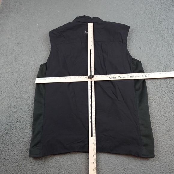 Arcteryx Atom Vest Mens Large Black Insulated Softshell Full Zip Outdoor Hiking - Picture 8 of 11